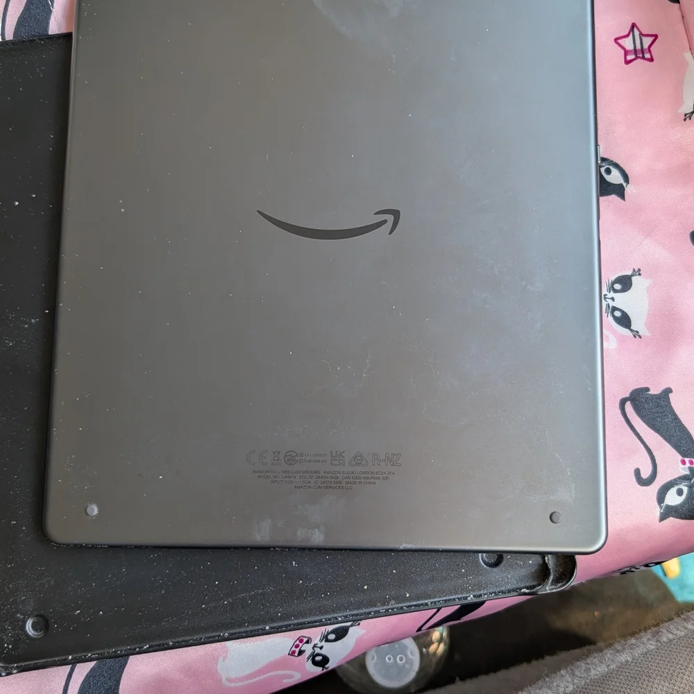 Gray Tablet with Cover